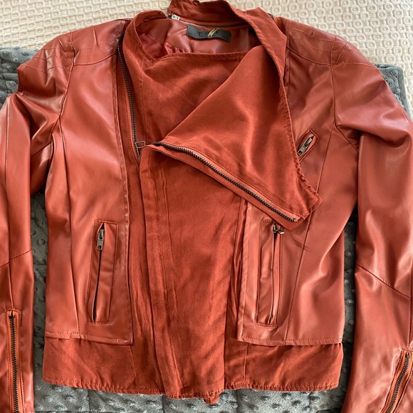 Mixed media jacket